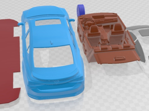 Автомобиль для печати Lexus ES Hybrid 2021 3D Принт Модель