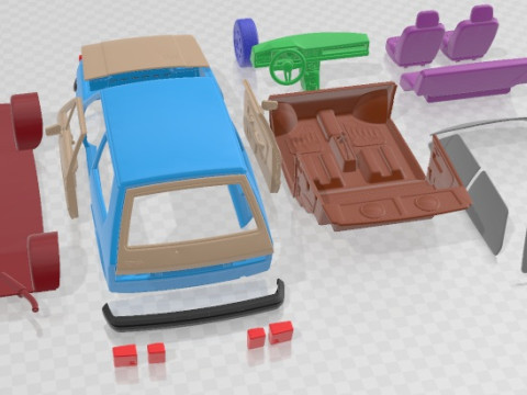 Yugo Koral 55 Modelo de Impressão 3D