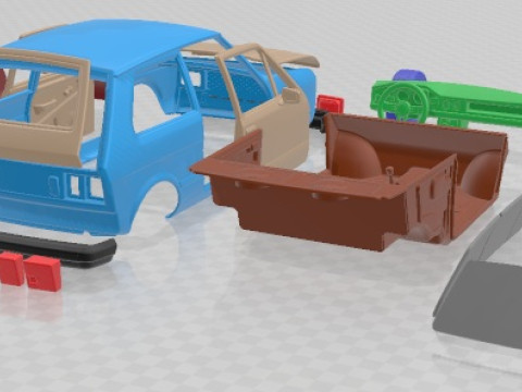 Yugo Koral 55 Modelo de Impressão 3D