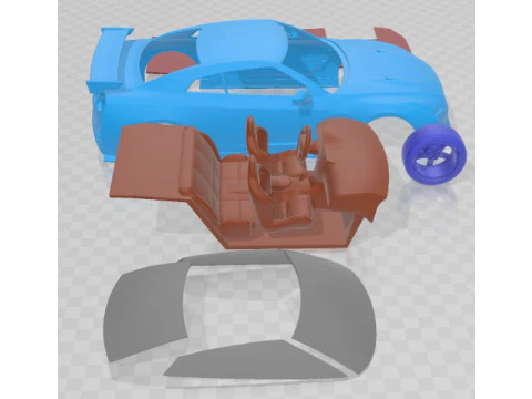 Nissan GT-R Nismo 2015 Printable Car 3D Print Model