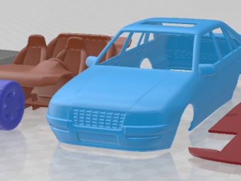 Автомобіль для друку Opel Senator 1987 року 3D Принт Модель