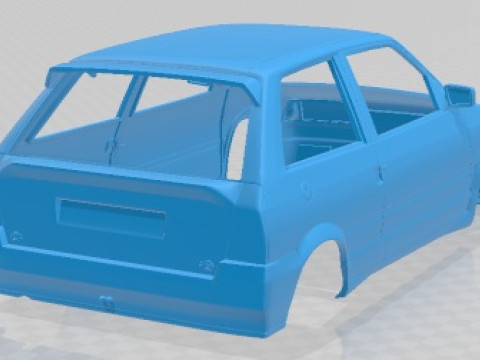 Carrozzeria stampabile Citroen AX A 1-2 Modello di stampa 3D