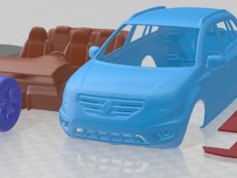ルノー コレオス 2012 印刷可能な車 3Dプリントモデル