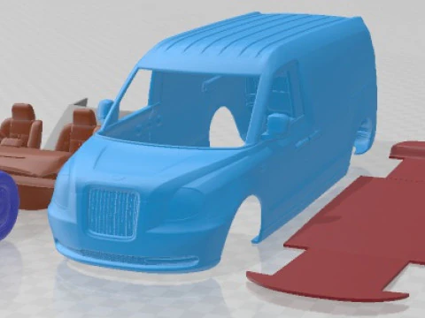 Levc VN 5 Cargocab 2022 Furgonetka do wydrukowania Model do druku 3D