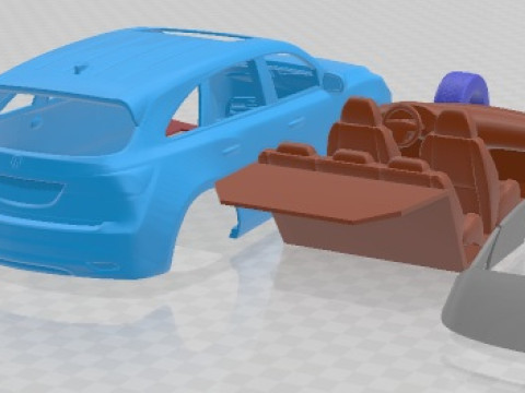 Acura MDX 2014 可打印汽车 3D 打印模型