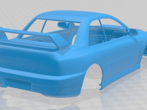 Subaru Impreza STI 22B 1993 года выпуска: кузов для печати 3D Принт Модель