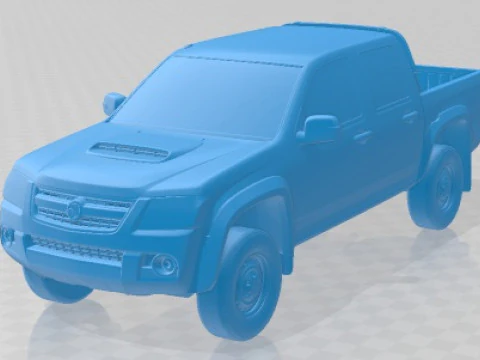 Holden Colorado CrewCab LX 2008 Voiture imprimable Modèles 3D en vedette