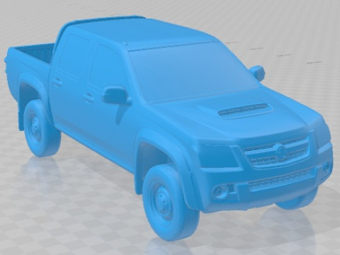 Holden Colorado CrewCab LX 2008 印刷可能な車 3Dプリントモデル