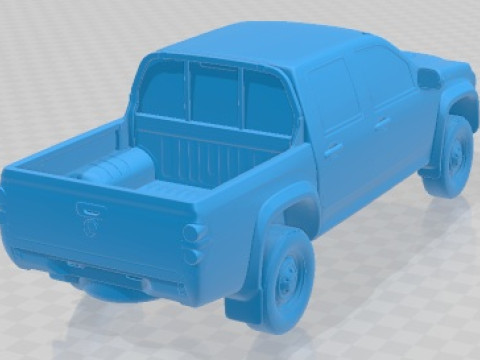 Holden Colorado CrewCab LX 2008 印刷可能な車 3Dプリントモデル