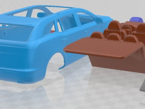 Lincoln MKT 2012 Printable Car 3D Print Model
