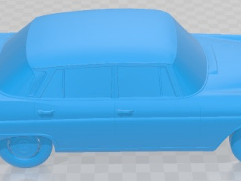 Auto stampabile Mercedes Benz 300 SE W112 1963 Modello di stampa 3D