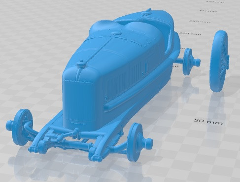Fiat 805 405 1923 Yazdırılabilir Araba 3D Baskı Modeli .c4d .max .obj .3ds .fbx .stl .blend 