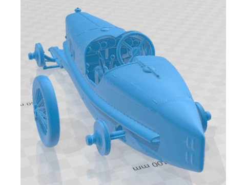 Carro para imprimir Fiat 805 405 1923 Modelo de Impressão 3D