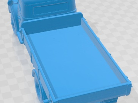 Volvo L340 1950 camion stampabile Modello di stampa 3D