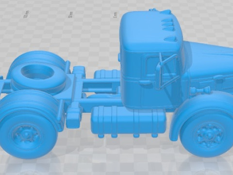 Camión imprimible Brockway 260XW 1952 Modelo de impresión 3D