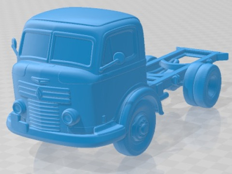 Commer R Series MK1 1949 Printable Truck 3D Print Model