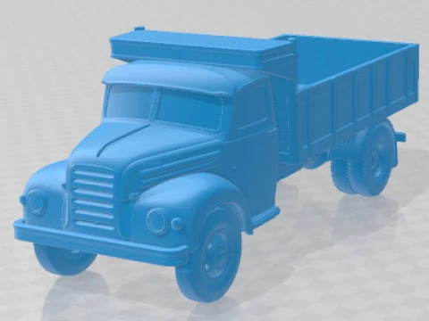Ebro B 35 1961 Printable Truck 3D Принт Модель