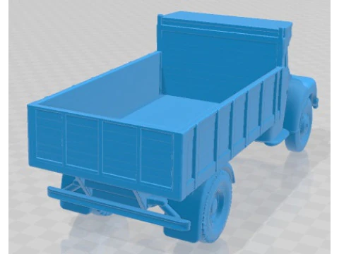 Ebro B 35 1961 Printable Truck 3D Print Model