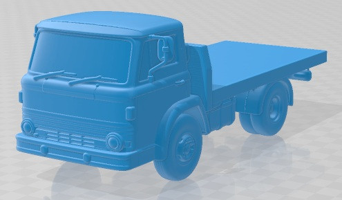 D 시리즈 1969 인쇄용 트럭 3D 프린트 모델 .c4d .max .obj .3ds .fbx .stl .blend 