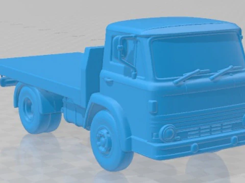 Caminh&atilde;o imprim&iacute;vel s&eacute;rie D 1969 Modelo de Impressão 3D