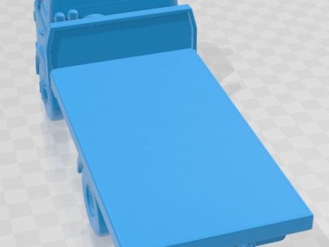 D 시리즈 1969 인쇄용 트럭 3D 프린트 모델