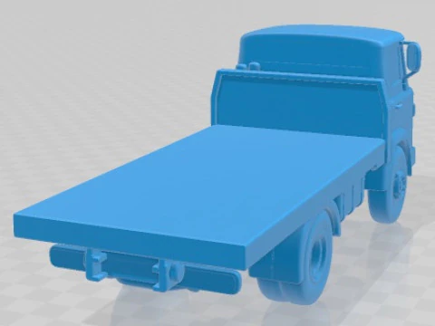 Caminh&atilde;o imprim&iacute;vel s&eacute;rie D 1969 Modelo de Impressão 3D