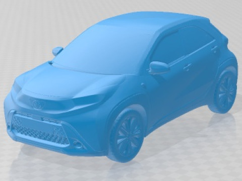 Toyota Aygo X 2022 Druckbares Auto 3D Druckmodell
