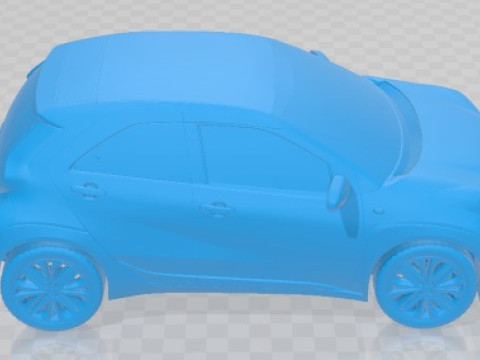 Samochód do wydrukowania Toyota Aygo X 2022 Model do druku 3D
