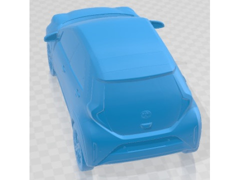 Samochód do wydrukowania Toyota Aygo X 2022 Model do druku 3D