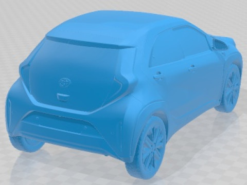 Samochód do wydrukowania Toyota Aygo X 2022 Model do druku 3D
