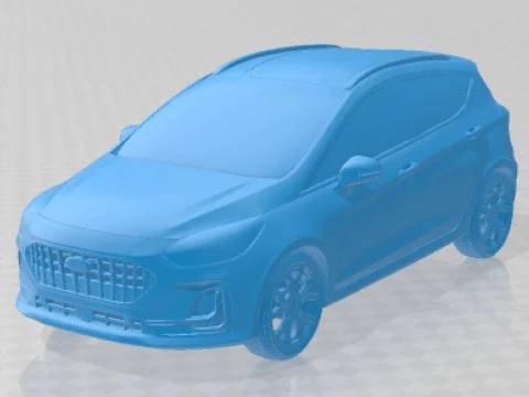 Coche Imprimible Fiesta Active 2022 Modelo de impresión 3D