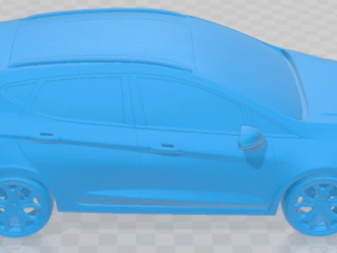Fiesta Active 2022 Printable Car 3D Print Model