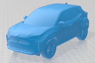 Samochód do wydrukowania Toyota Yaris Cross 2021 Model do druku 3D .c4d .max .obj .3ds .fbx .stl .blend 
