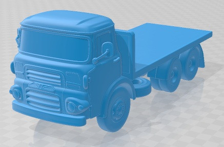 Albion Reiver RE29 1963 인쇄용 트럭 3D 프린트 모델 .c4d .max .obj .3ds .fbx .stl .blend 