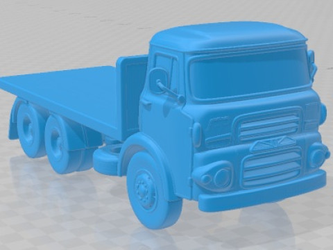 Albion Reiver RE29 1963 인쇄용 트럭 3D 프린트 모델