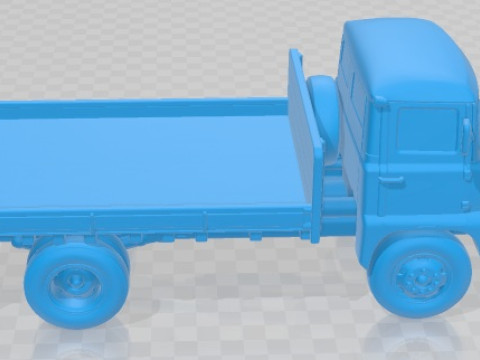 टेम्स ट्रेडर 55 1957 मुद्रण योग्य ट्रक 3D प्रिंट मॉडल