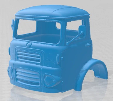 Albion Reiver RE29 1964 Printable Body Cabin Truck 3D Print Model .c4d .max .obj .3ds .fbx .stl .blend 