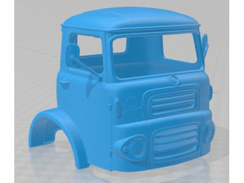 Albion Reiver RE29 1964 Printable Body Cabin Truck 3D Print Model