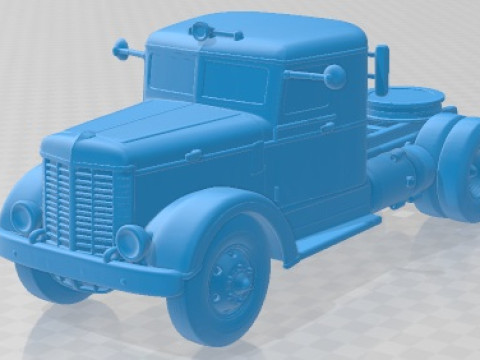 Peterbilt 334 1940 Druckbarer LKW 3D Druckmodell