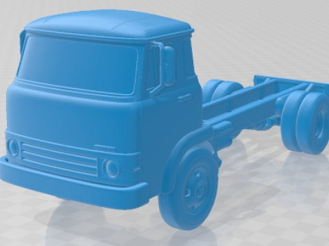 Ebro D 700 1974 Printable Вантажівка 3D Принт Модель