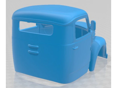 Ebro B 35 1962 Printable Body Cabin Truck 3D Print Model