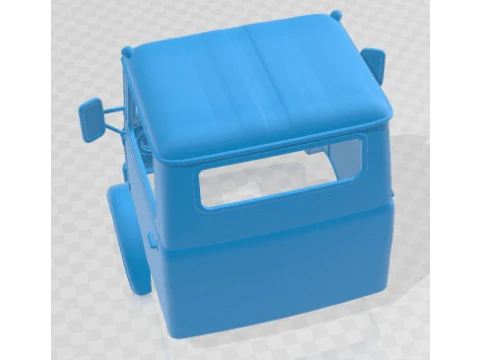 Ebro C 450 1965 Printable Body Cabin Truck 3D Print Model