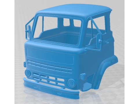 Caminhão com cabine para impressão Leylang G Cab 1972 Modelo de Impressão 3D