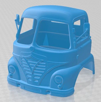 Foden S21 1959 Printable Body Cabin Truck 3D Print Model .c4d .max .obj .3ds .fbx .stl .blend 