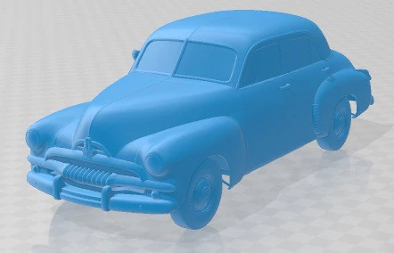 Holden FJ Sedan 1953 Printable Car 3D Print Model .c4d .max .obj .3ds .fbx .stl .blend 
