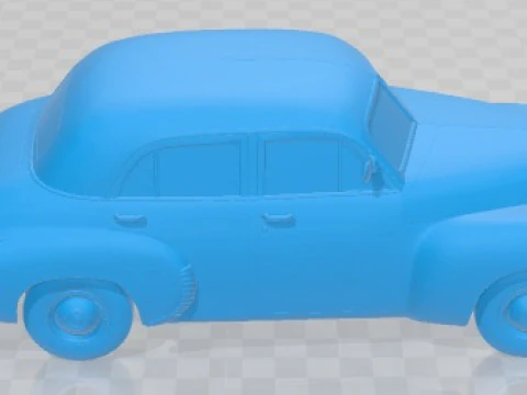 Holden FJ Sedan 1953 Printable Car 3D Print Model