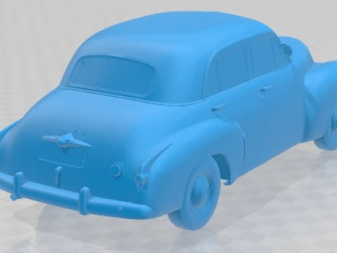 Holden FJ Sedan 1953 Printable Car 3D Print Model