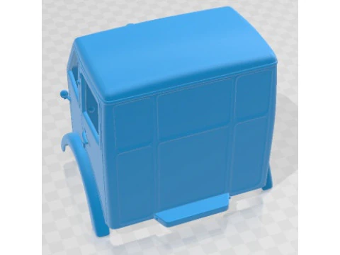 Foden F1 1931 Printable Body Cabin Truck 3D Print Model