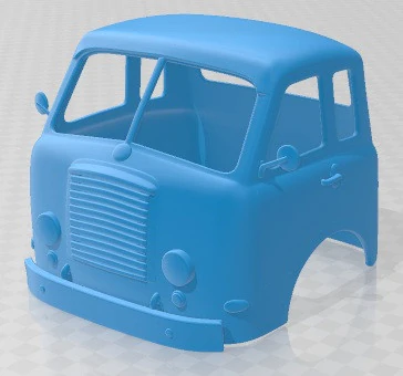 Pegaso II Z 203 1946 Printable Body Cabin Truck 3D Print Model .c4d .max .obj .3ds .fbx .stl .blend 
