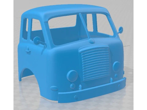 Pegaso II Z 203 1946 Printable Body Cabin Truck 3D Print Model